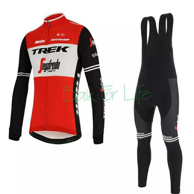 Jersey Sepeda Set Team Trek Roadbike no Rapha Pinnarello Bmc Road Bike