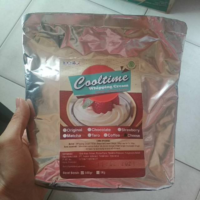 

Whipping cream Cheese 500gram