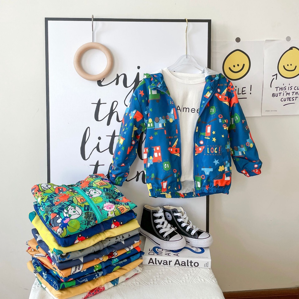 Jaket Anak Hoodie Coat Anak Karakter Laki-laki Perempuan jaket anak karakter