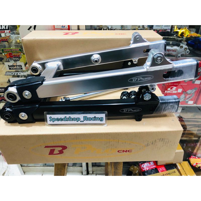 Swing ARM Bpro Gen 2 F1ZR Type Kotak non bolong & Type Drag Stabilizer bolong Jupiter z Vega kotak V