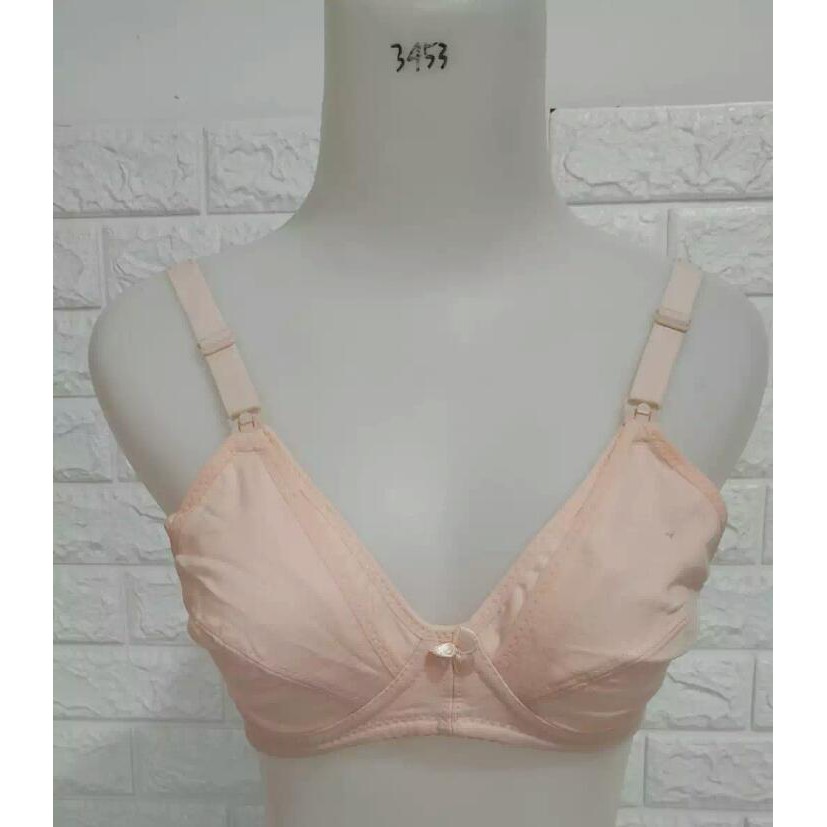 WNX - BH BRA Menyusui Tanpa Kawat Kancing depan (dalaman)
