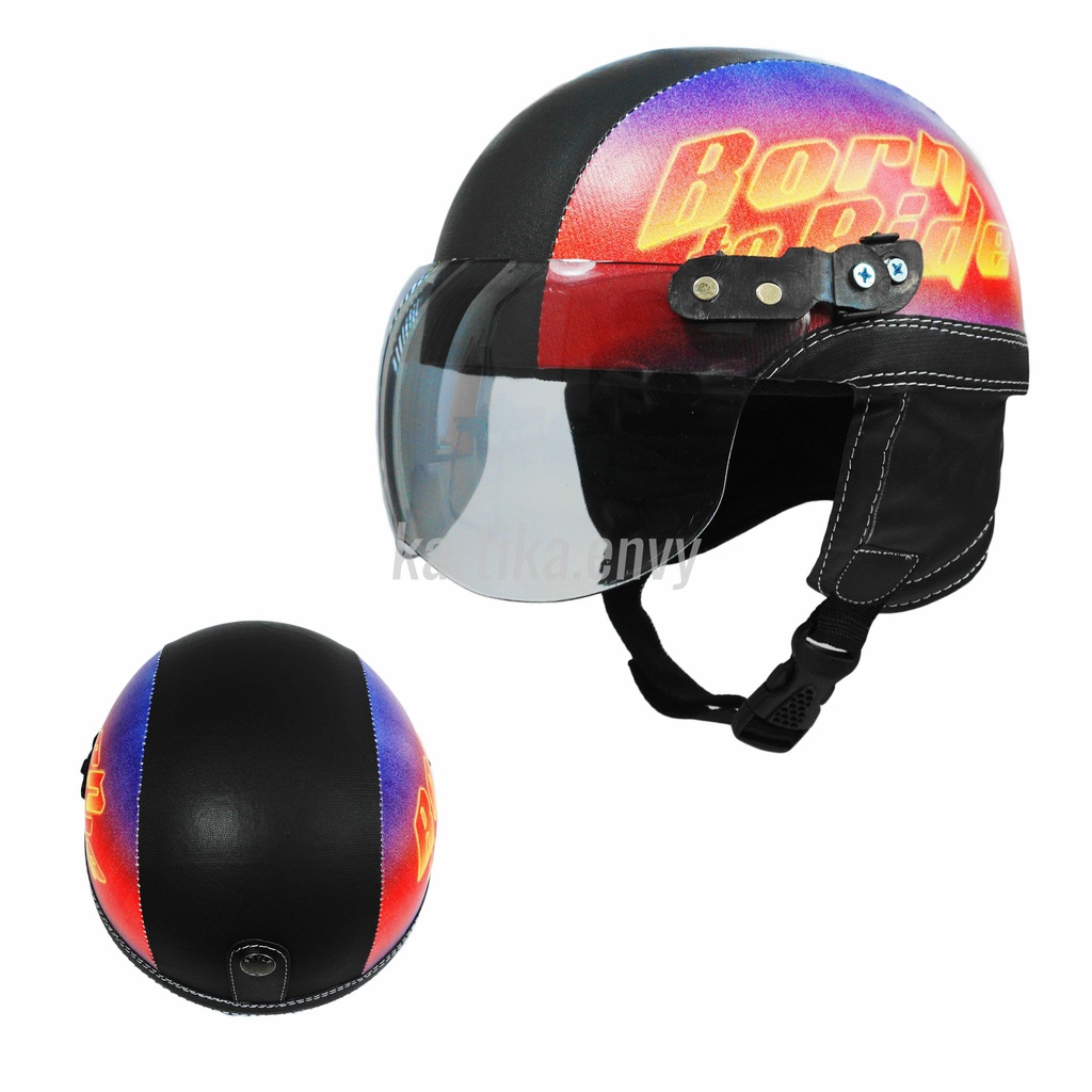 Helm Anak Balita Retro Seri Klasik