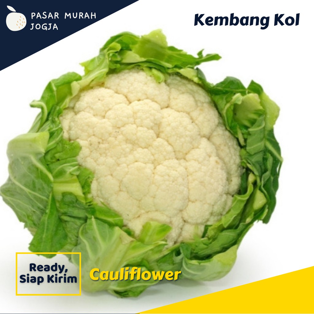 Jual Kembang Kol Fresh Per Pcs Bunga Kol Sayuran Segar Pasar Murah