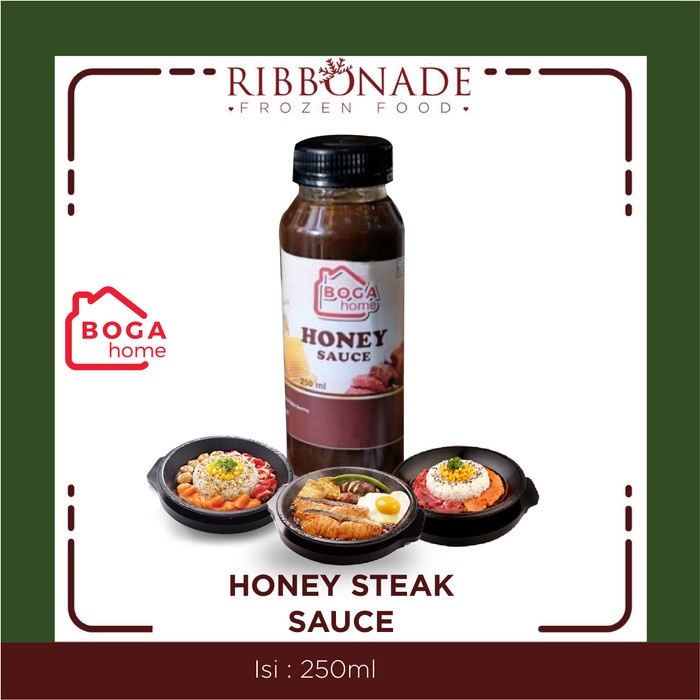 

HONEY STEAK SAUCE - BOGA HOME Saus Daging Pepper Rice Saos Manis