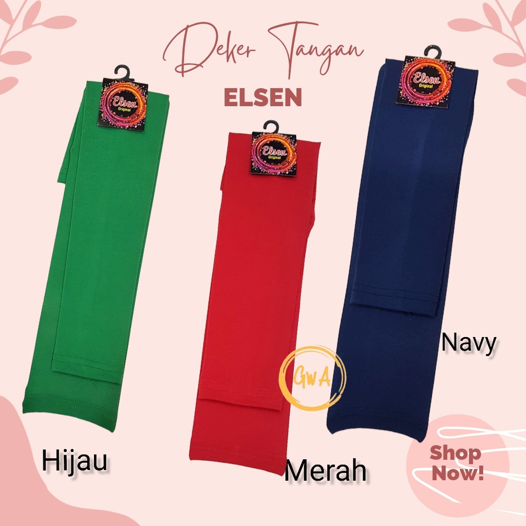 Ready Deker Elsen/HANDSOCK DEKER JERSEY SPANDEX LEMBUT / MANSET TANGAN TANPA JEMPOL Deker Hijab