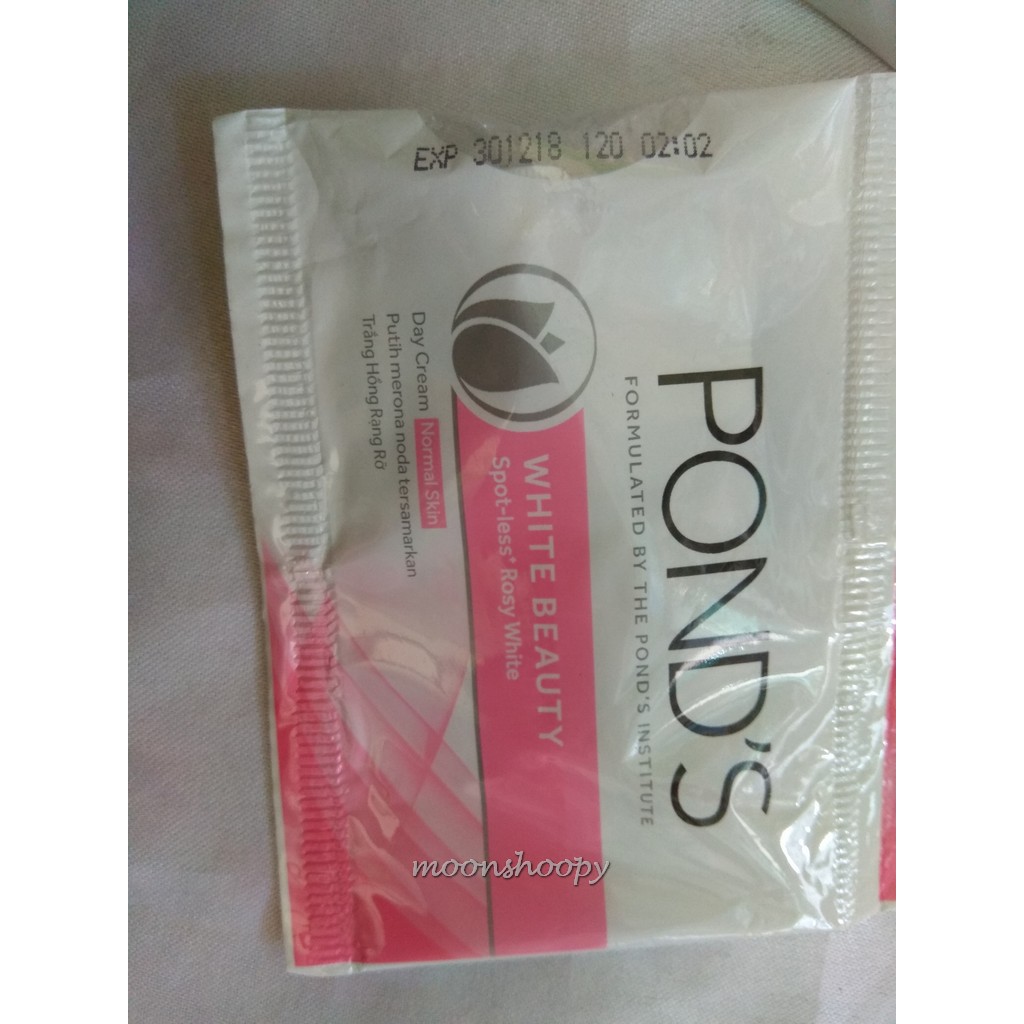 ponds day cream sachet