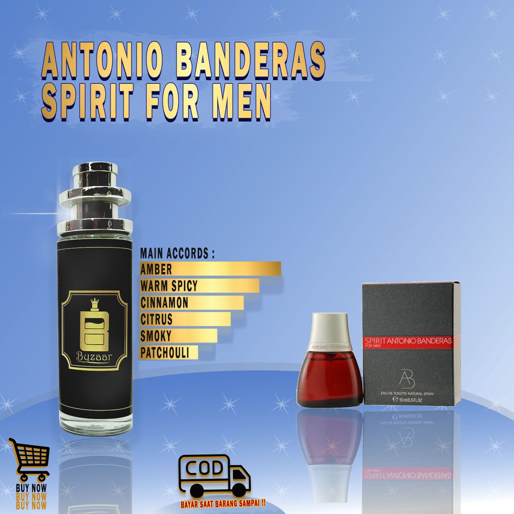 Parfum Pria ANTONIO BANDERAS SPIRIT MEN SUPER PREMIUM - inspired - Parfume Pria - Best Seller