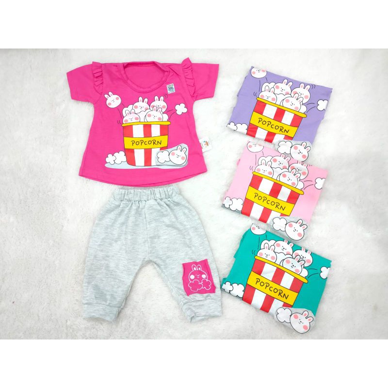 1 Pcs Setelan joger TERIPANK Baby girl 3-6 months