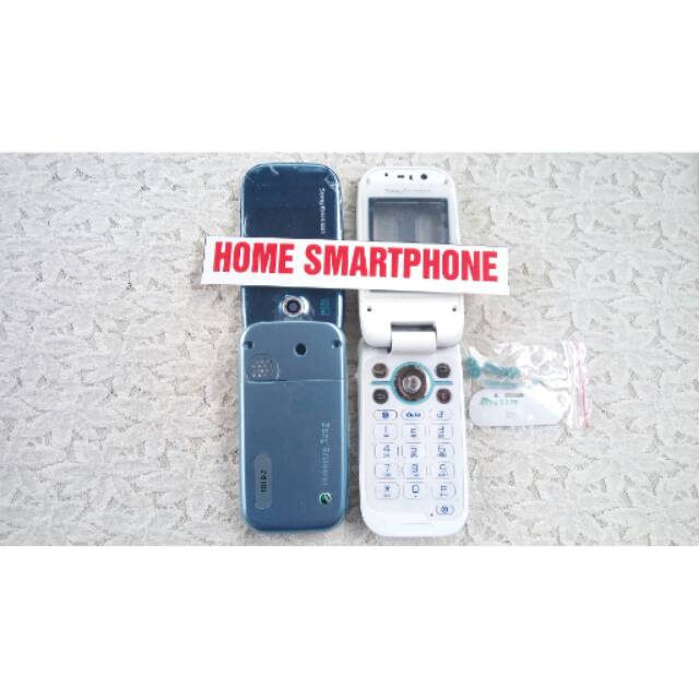 Casing Sony Ericsson z610 z610i fullset warna biru