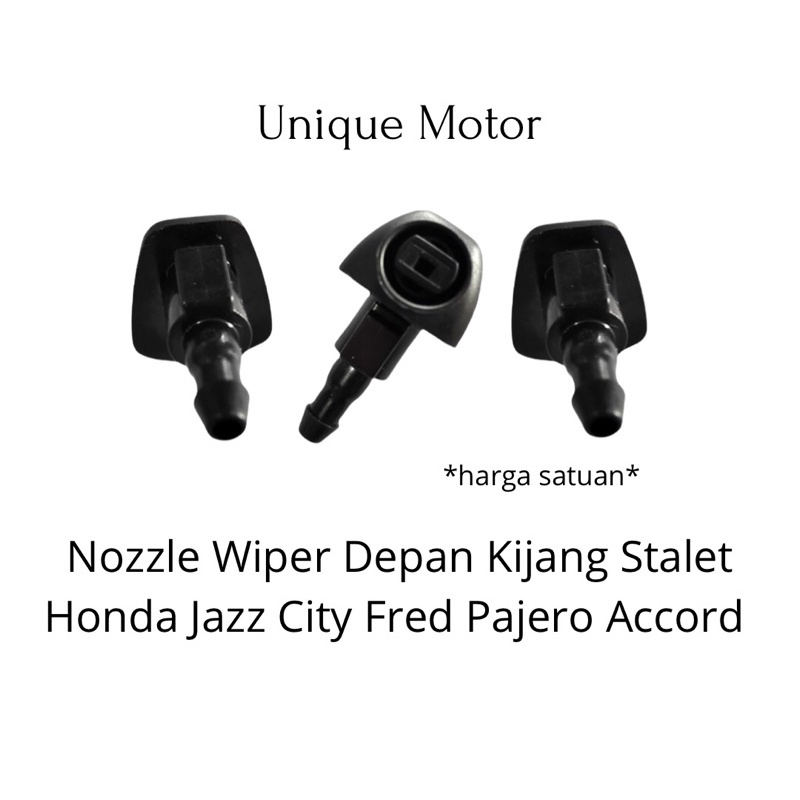 Nozle Nozzle Nozel Wiper Depan kijang Starlet Honda Jazz City Freed