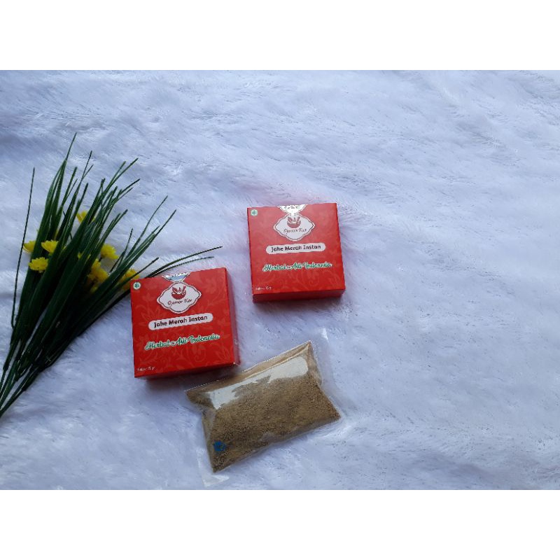 

JAMU JAHE MERAH HERBAL INSTAN