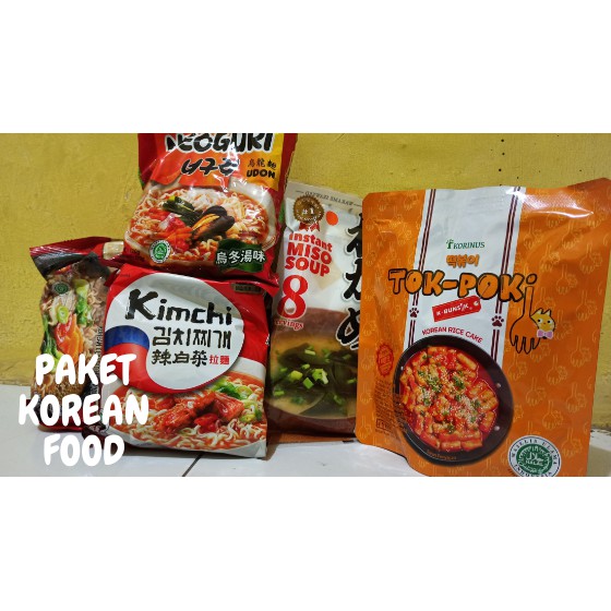 

PAKET KOREAN FOOD