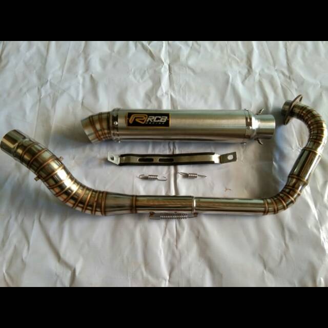 Knalpot RCB SATRIA FU KNALPOT RCB DRAG SATRIA FU KNALPOT Rcb