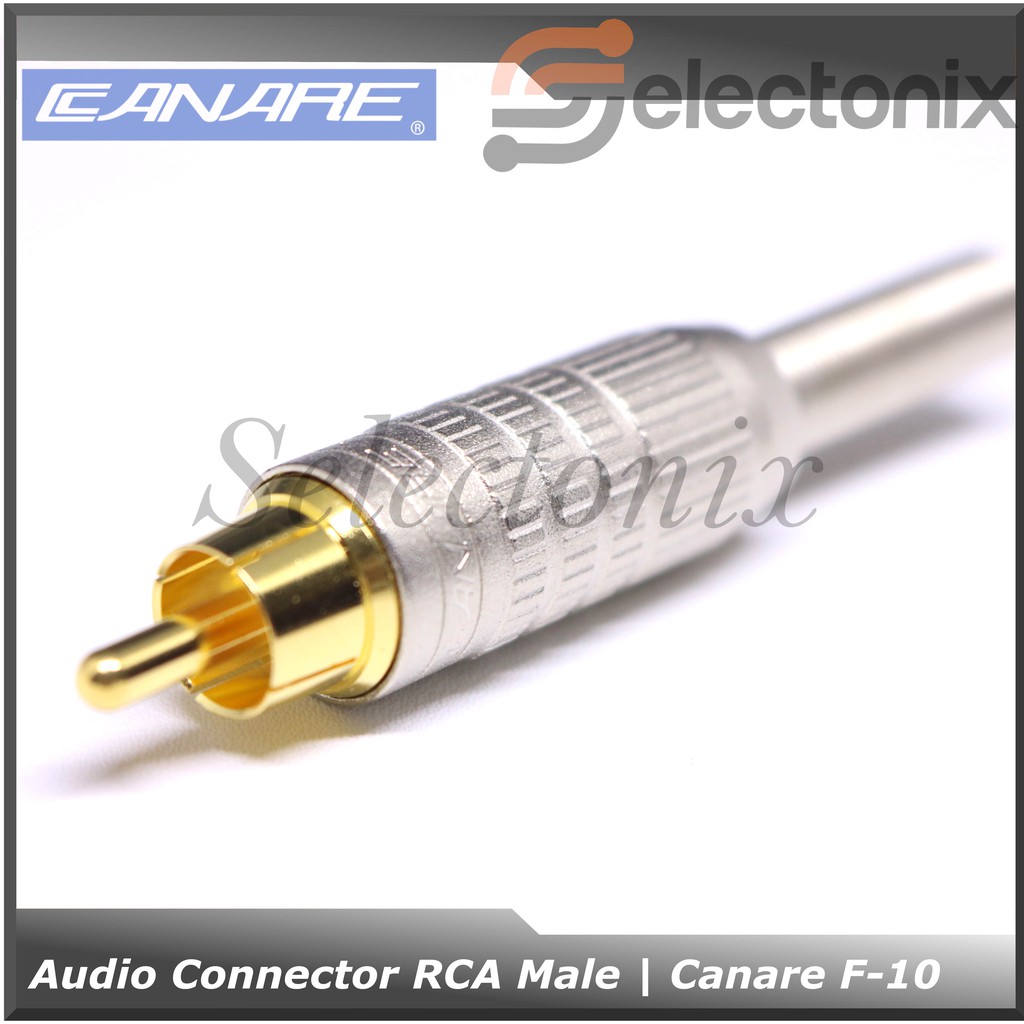 Jack Audio RCA Connector | Canare [F-10] Original