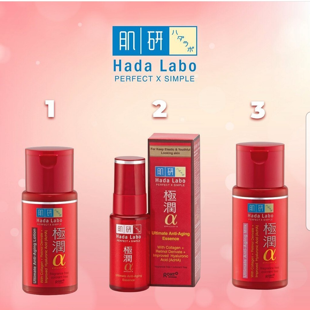 BPOM HADA LABO GOKUJYUN ALPHA MILK 100ML / HADALABO ALFA MILK / SYE