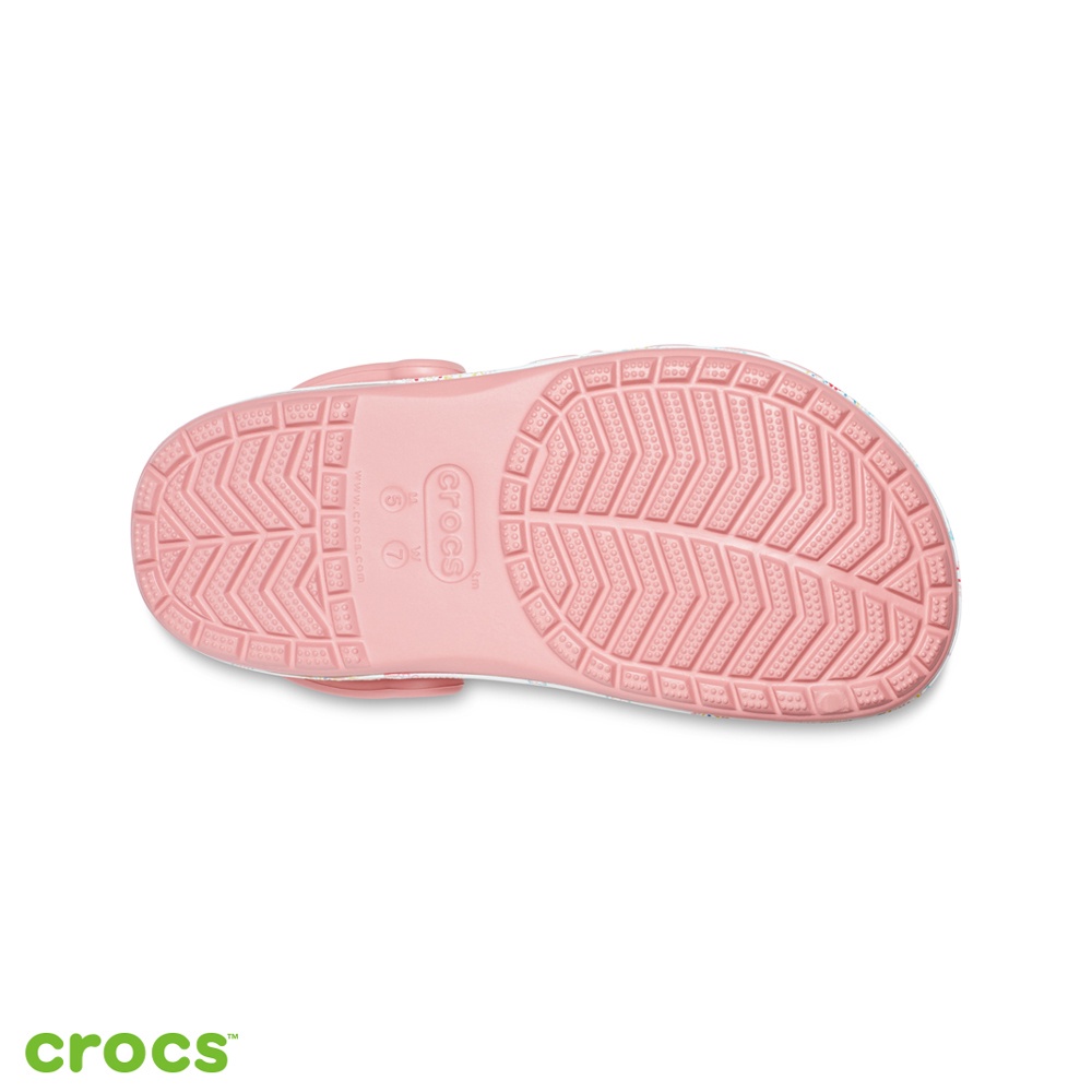 Crocs Baya Graphic / Sandal Unisex / Sandal Pria &amp; Wanita - Pink -206233-682