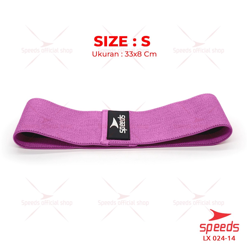 SPEEDS Tali Yoga Hip Bands Resistance Bands Tali Fitness Gym 024-14-024-14 UNGU S