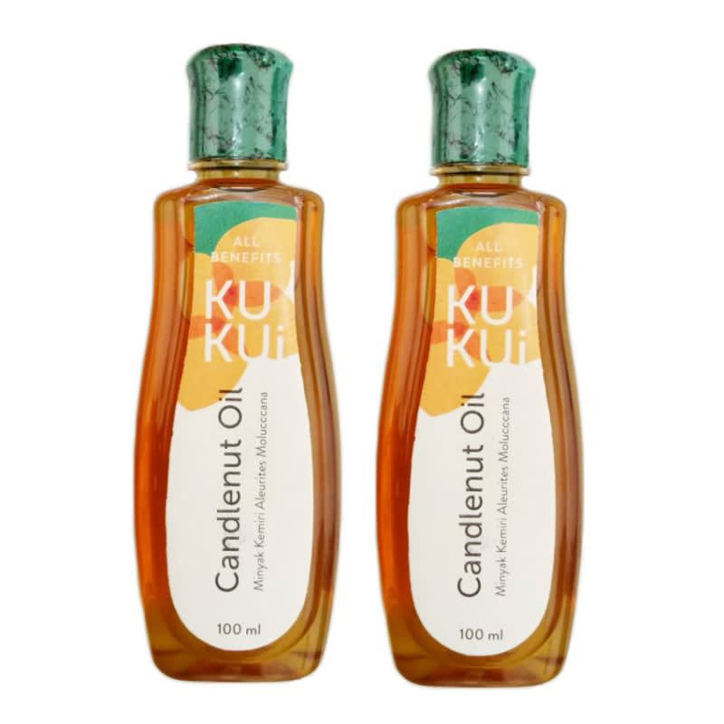 Kukui Minyak Kemiri dengan Minyak Argan 100ml