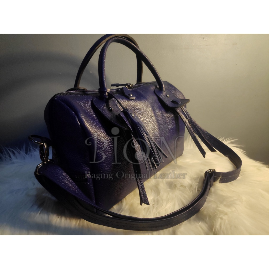 [SIZE XL]  Bion Leather BN055 Tas Kulit Wanita  Asli Garut Tas Papirut Garut Kulit Sukaregang