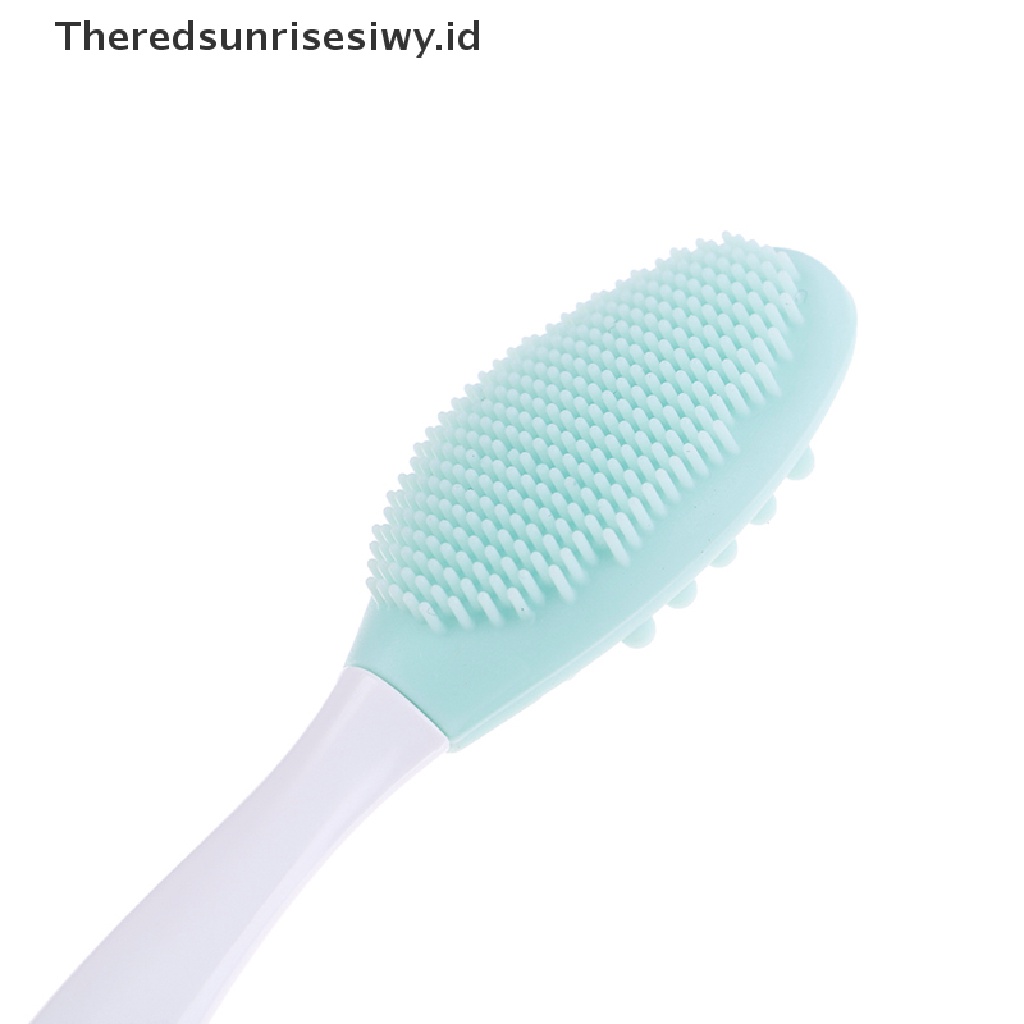 (Theredsunrisesiwy.Id) Brush Silikon Pembersih Pori-Pori / Komedo / Jerawat Untuk Perawatan Wajah