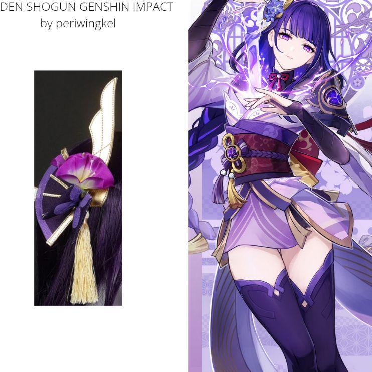 Modern.. [PERIWINGKEL] JEPIT RAMBUT BAAL/RAIDEN SHOGUN