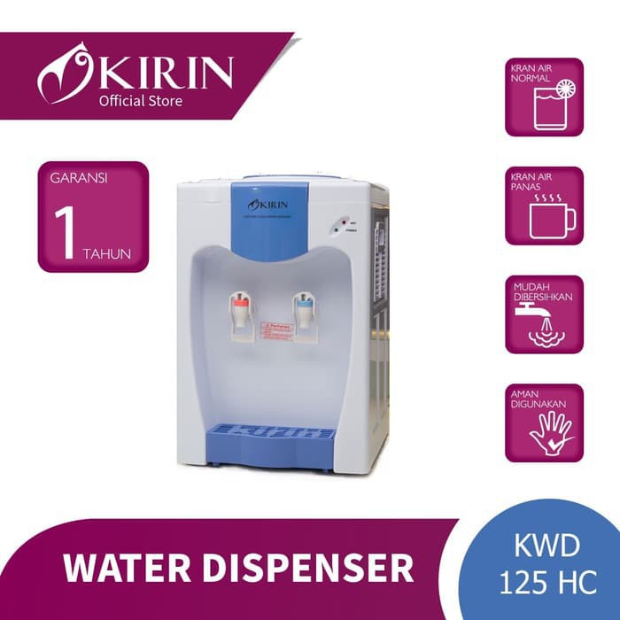 KIRIN KWD 125 HC DISPENCER P/D PORTABLE / DISPENSER HOT AND COLD KWD125HC