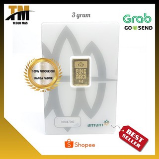 Logan Mulia Emas Antam 1gr 2 gr 3gr 5gr Tahun 2019 2020