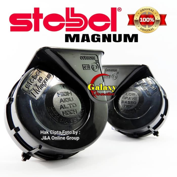 Jual KLAKSON DOBEL KEONG STEBEL ASLI ITALY