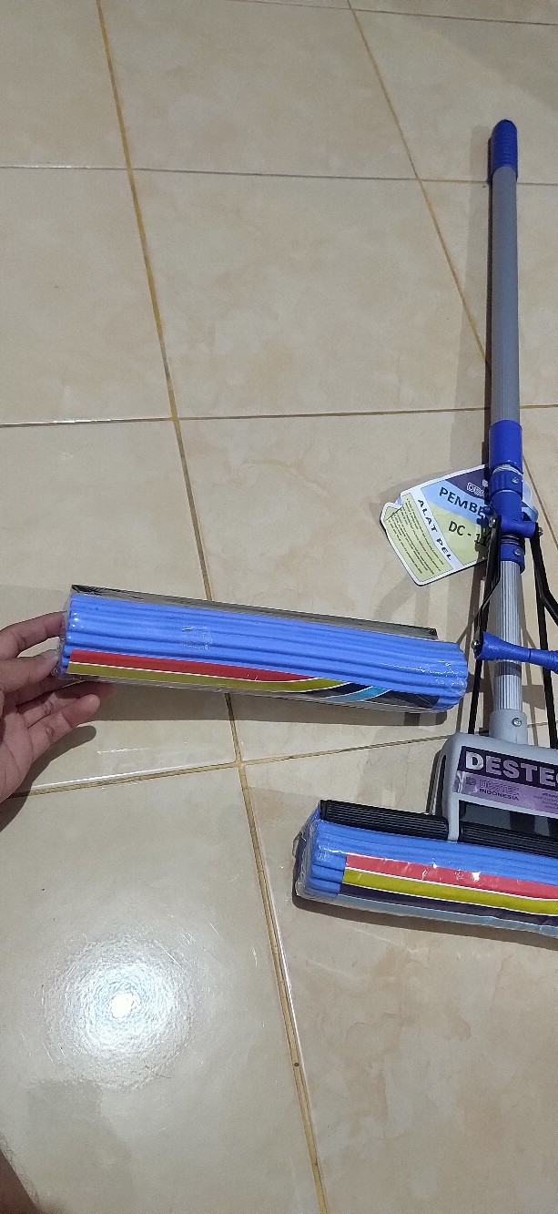 Paket Destec Dc 11 Cleaner Dan Refill Sponge Pembersih Lantai