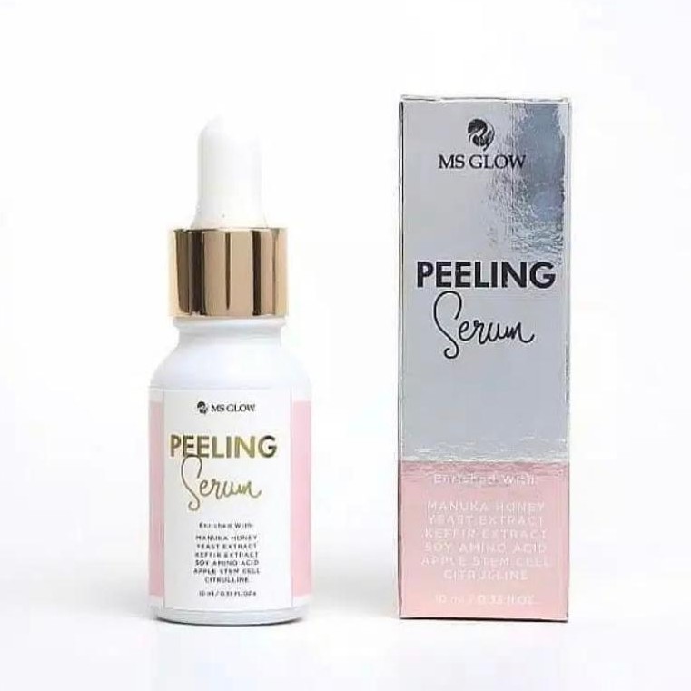 Serum PeelinG MS GLOW sudah tidak perlu peeling ke salon