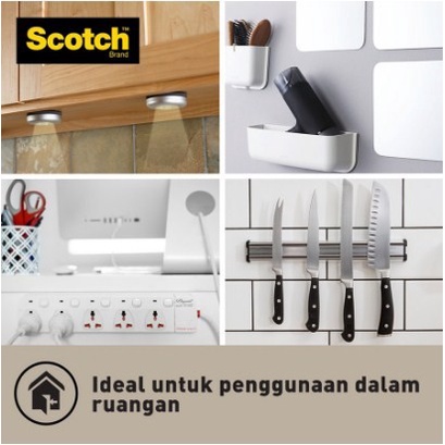 

Lucu Double Tape Scotch Mounting 3M 110-5B 12Mmx5Mtr Gilaa!!!
