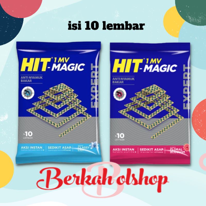 HIT EXPERT PIRAMIDA 10'S obat nyamuk bakar