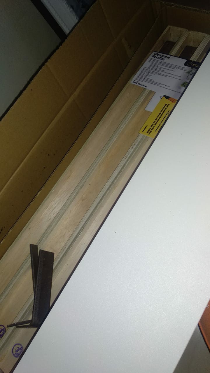 Set Rak Ambalan Dinding Minimalis 4 Pcs Uk. 60,60,60,60 Cm