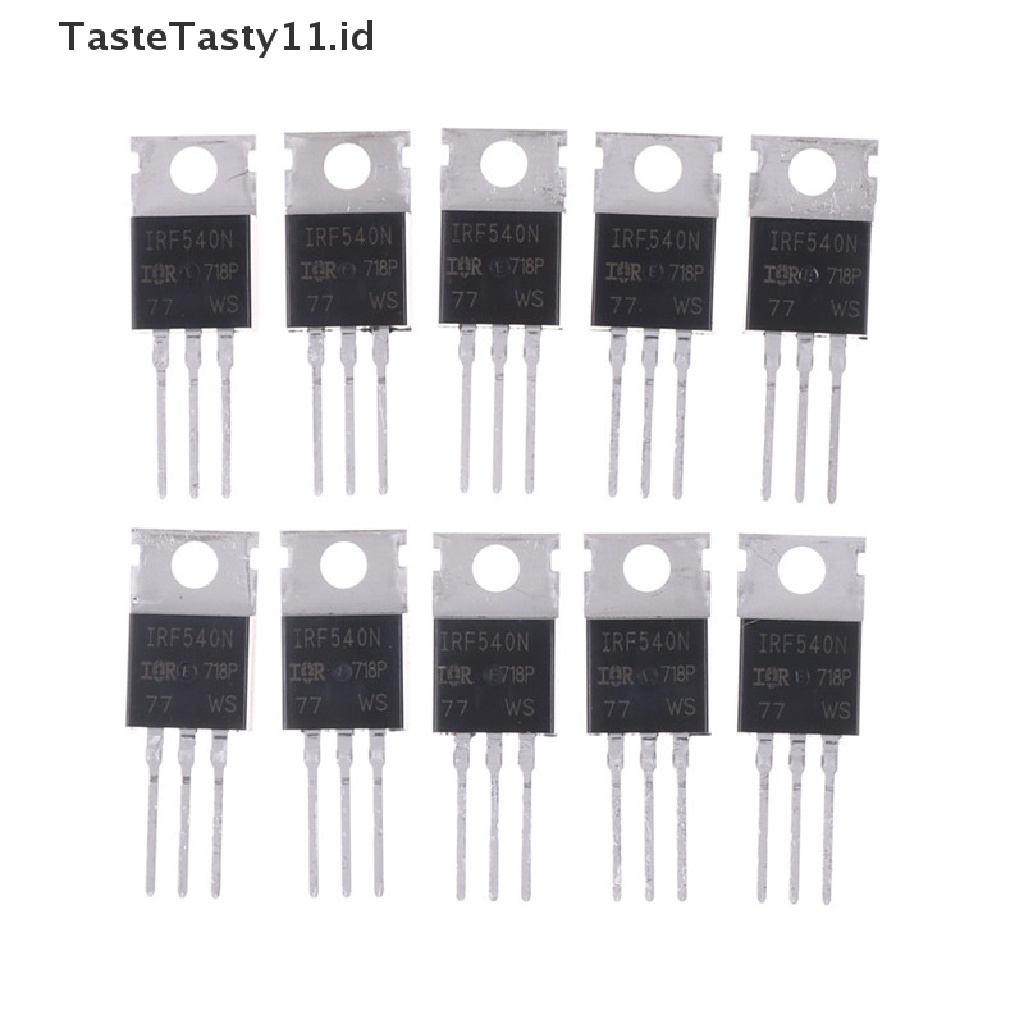 10pcs Irf540N Irf540 To-220 N-Channel 33a 100v Power Mosfet Id