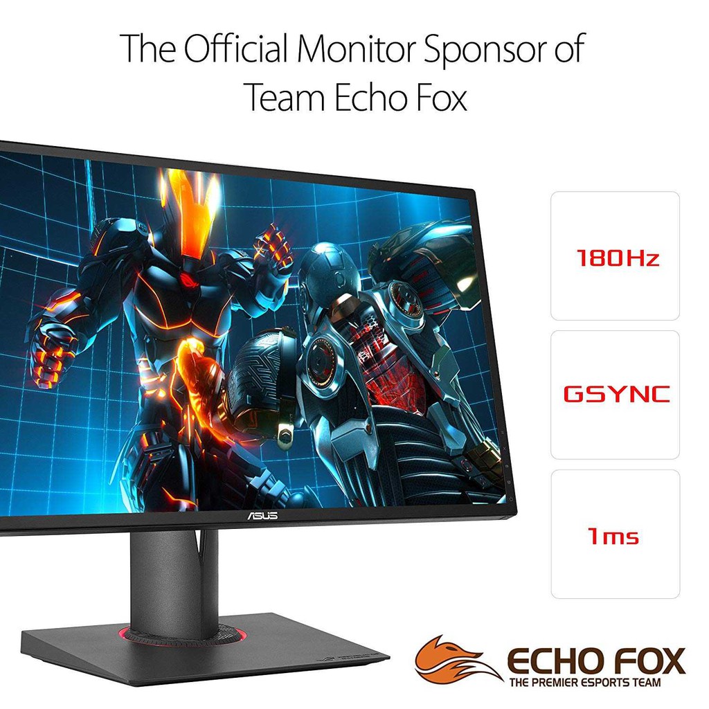 ASUS ROG SWIFT PG248Q eSPORTS GAMING MONITOR 24&quot; FHD 1ms 180Hz G-SYNC