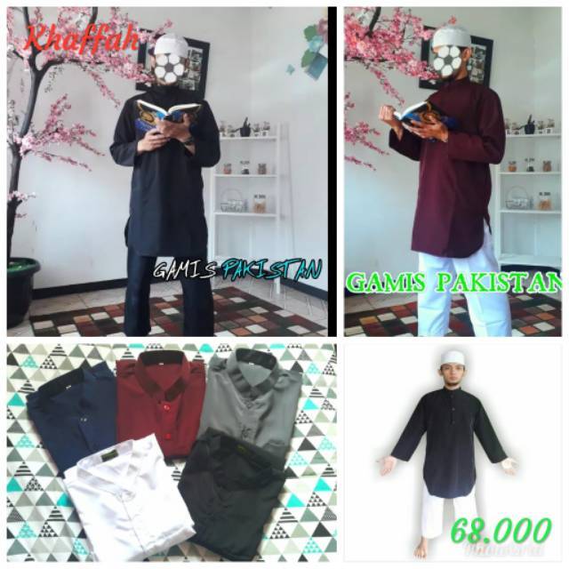 Gamis pakistan/koko ikhwan murah