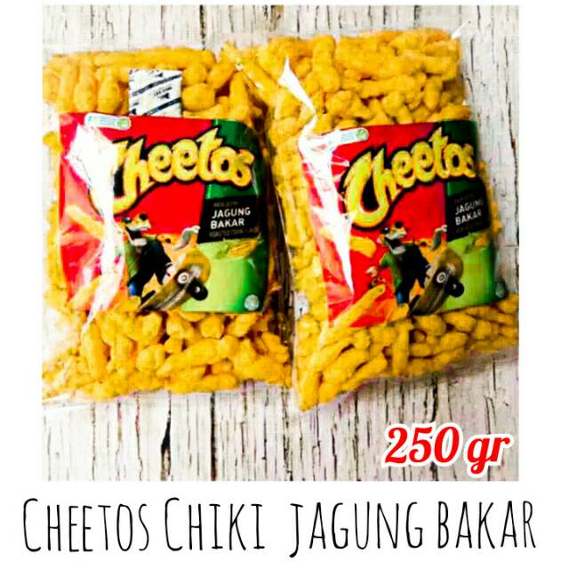 

Cheetos Chiki Rasa Jagung Bakar | Snack Kiloan Murah Original Cemilan Murah Makanan Ringan / 250 gr