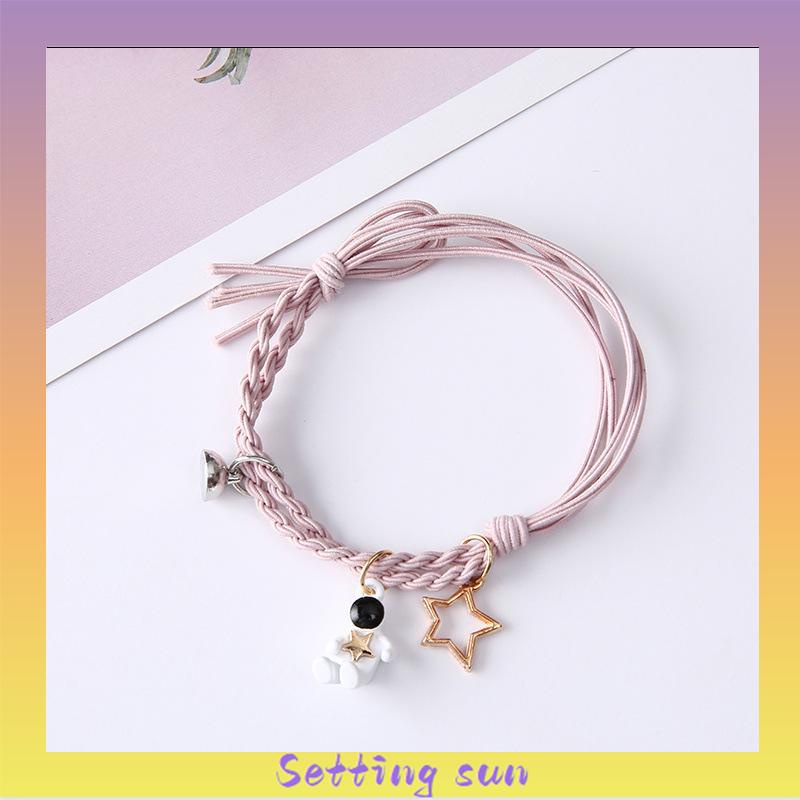 COD✨Gelang Couple Tali Isi 2 Magnet Attract Persahabatan Tangan Wanita Bracelet TN