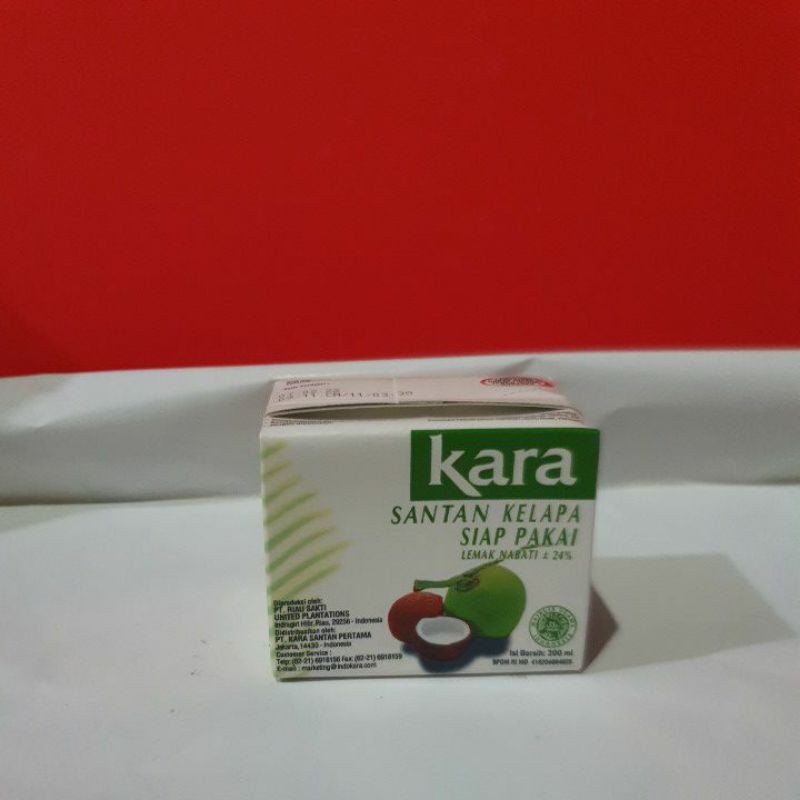 

Kara santan kelapa 200 Ml