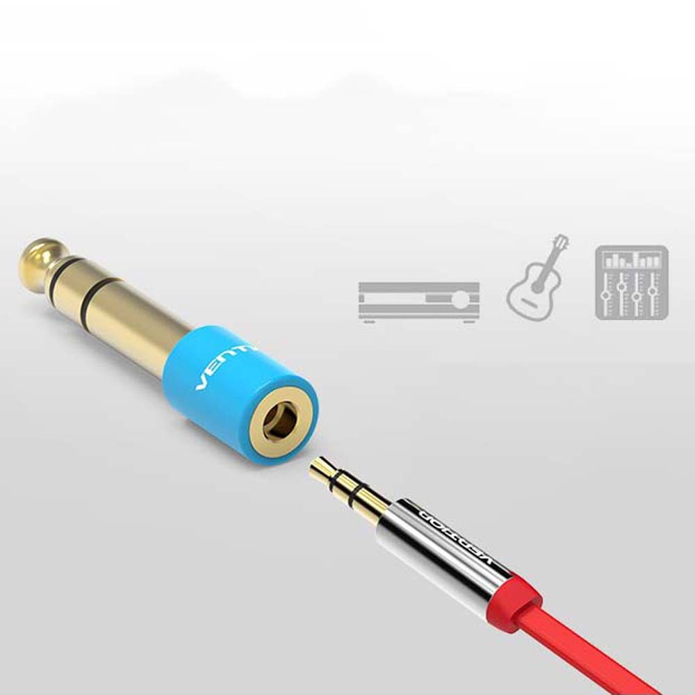 Rebuy Adapter Jack Audio 6.35-3.5 / 6.35mm Ke 3.5mm