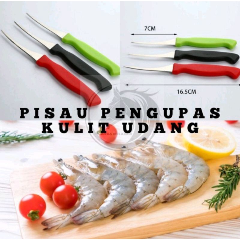 PISAU KUPAS KULIT UDANG PEMBERSIH PEMOTONG UDANG DAN SAYUR