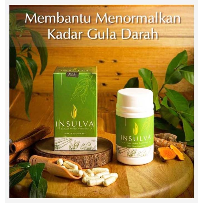 ( COD ) INSULVA ORIGINAL - OBAT UNTUK DIABETES DAN KENCING MANIS - INSULVA ASLI HERBAL ALAMI