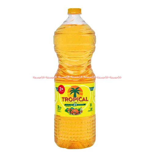 Tropical Minyak Goreng 2L Minyak Goreng 2x Penyaringan Kelapa Sawit 2 Litter Tropikal Cooking Oil