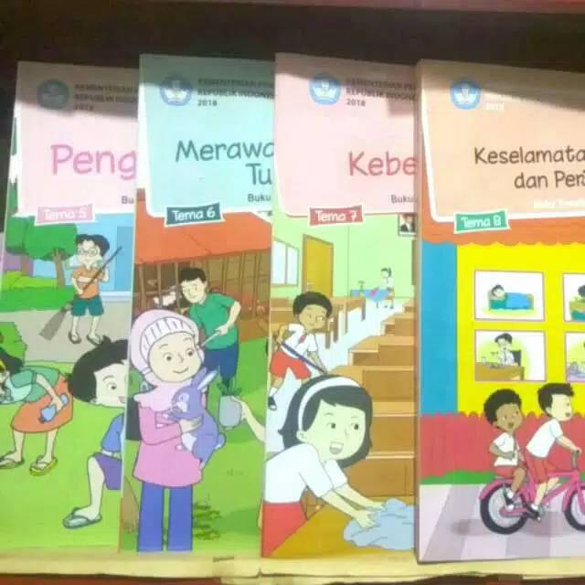 Tematik SD kelas 2 tema 5,6,7,8 kurikulum 2013 revisi 2017