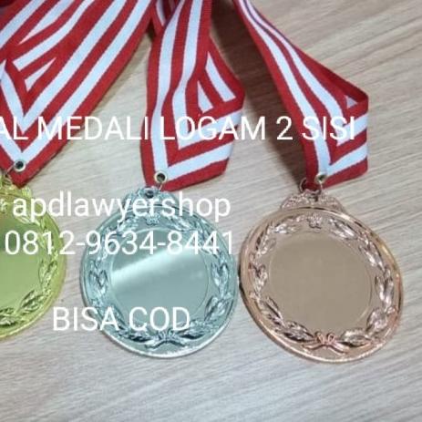 Medali Logam Medali Mendali besi Tebal kuat Medali Emas Perak Perunggu