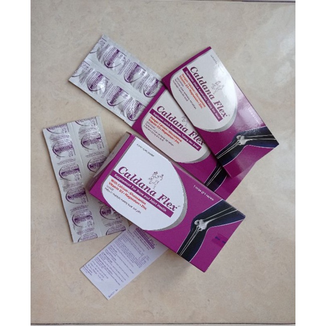 caldana flex(5x6kaplet)/caldana flex original/caldana/suplemen tulang