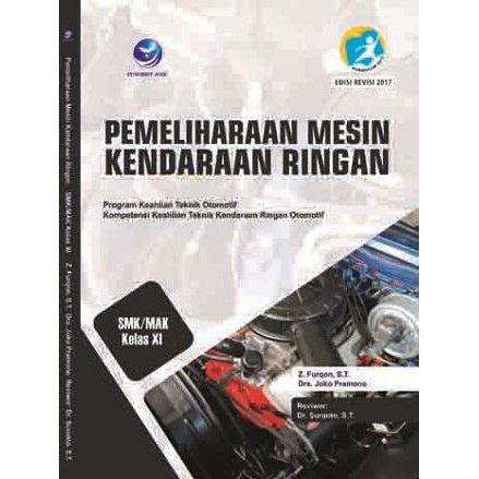 Buku Pemeliharaan Mesin Kendaraan Ringan Smk Mak Kelas Xi Z Furqon Shopee Indonesia