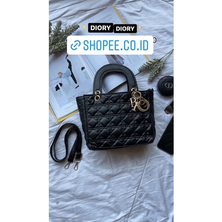 DIORY PREMIUM / TAS VIRAL / TAS HANDLE / TAS SLEMPANG / TAS HITAM / TAS TERBARU