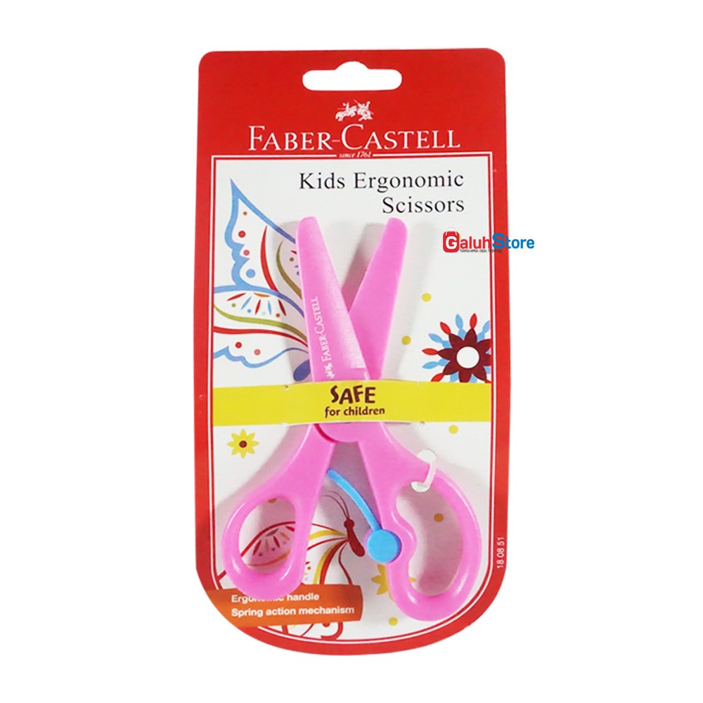 

Faber Castell Gunting Kids Ergonomic Scissors