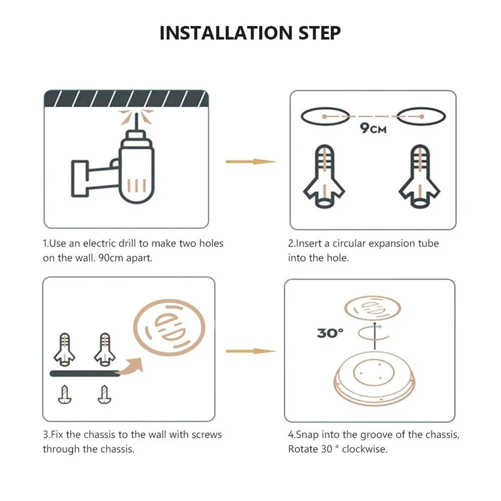 [Elegan] Lampu Plafon Untuk Kamar Lorong Koridor Putih Dingin Sensor Gerak Ceiling Lamp